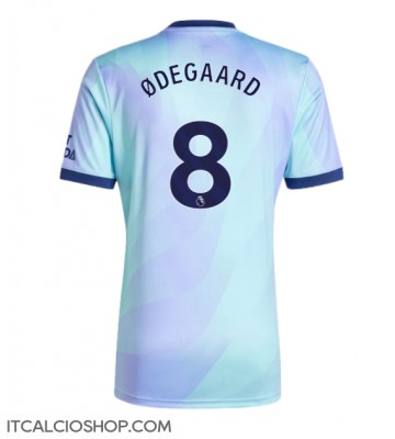 Arsenal Martin Odegaard #8 Terza Maglia 2024-25 Manica Corta